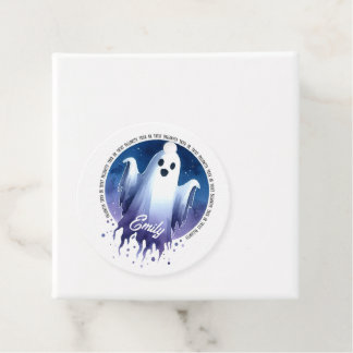Etiquetas Para Lembrancinhas HALLOWEEN Doce ou Travessura Fantasma Noturno