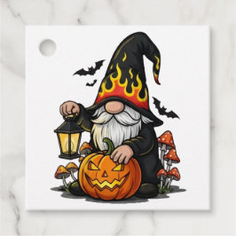 Etiquetas Para Lembrancinhas Halloween Gnome Favor Tags