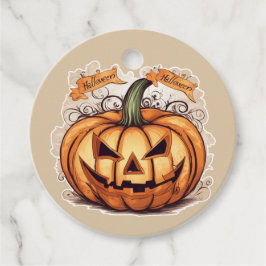 Etiquetas Para Lembrancinhas Halloween: Großer Kürbis -