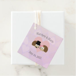 Etiquetas Para Lembrancinhas Hedgehogs apaixonados