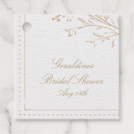 Etiquetas Para Lembrancinhas Heirloom Rococo Bridal Shower