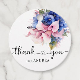 Etiquetas Para Lembrancinhas Hidrangea | Lírios Floral