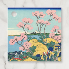 Etiquetas Para Lembrancinhas Hokusai Fuji de Gotenyama no Tōkaidō