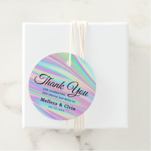 Etiquetas Para Lembrancinhas Holografia Unicorn