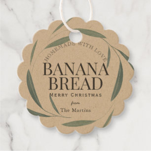 Etiquetas Para Lembrancinhas Homemade Baking Gifts Greenery Kraft Holiday
