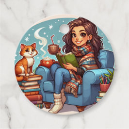 Etiquetas Para Lembrancinhas Hora de Leitura de Cozy