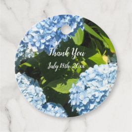 Etiquetas Para Lembrancinhas Hortênsias Azuis Obrigado