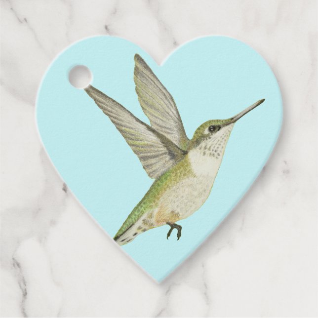 Etiquetas Para Lembrancinhas Hummingbird (Frente)