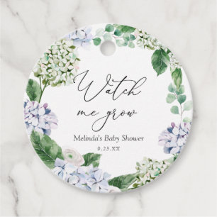 Etiquetas Para Lembrancinhas Hydrangea Assista-me cultivar o favor da planta