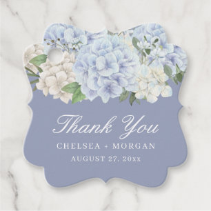 Etiquetas Para Lembrancinhas Hydrangea Flowers Periwinkle Festa de casamento ro