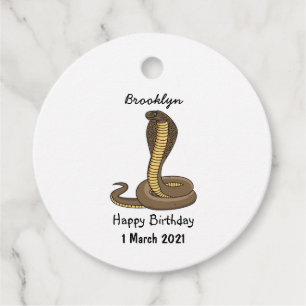 Etiquetas Para Lembrancinhas Ilustração de cobra da cobra castanha
