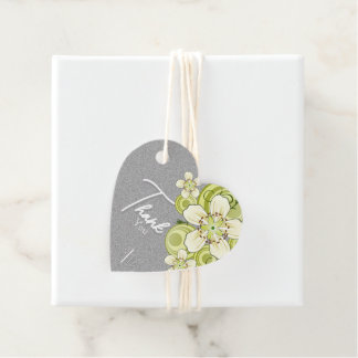 Etiquetas Para Lembrancinhas Ímã Floral Verde Elegante