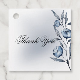 Etiquetas Para Lembrancinhas Indigo Romance Wedding Favor Tags