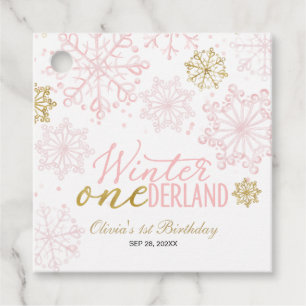 Etiquetas Para Lembrancinhas Inverno Onederland 1º Aniversário 