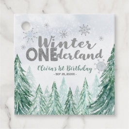 Etiquetas Para Lembrancinhas Inverno Onederland Primeiro Aniversário Flocos de