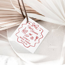 Isso É Amor, Chuveiro Personalizado Vermelho Doodl