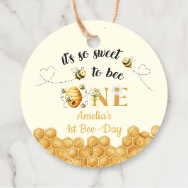 Etiquetas Para Lembrancinhas It's So Sweet To Bee 1st Birthday