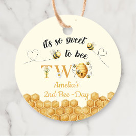 Etiquetas Para Lembrancinhas It's So Sweet To Bee 2nd Birthday