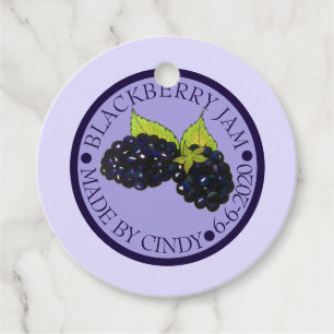 Etiquetas Para Lembrancinhas Jam Jelly De Blackberry Homemade Conservada Por
