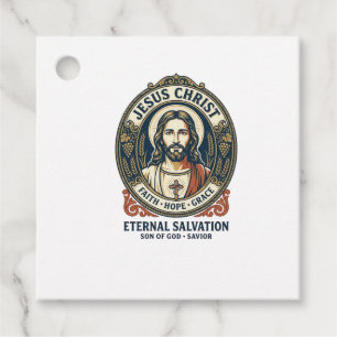 Etiquetas Para Lembrancinhas Jesus Barbeiro Masculino Camiseta Gráfica Grooming