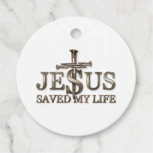 Etiquetas Para Lembrancinhas Jesus Cristo Salvou Meu Presente De Vida Para Mulh