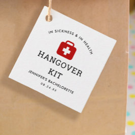Etiquetas Para Lembrancinhas Kit de Ressaca da Festa de Despedida de Solteira