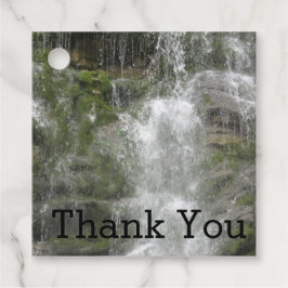 Etiquetas Para Lembrancinhas La Chute Waterfall no Parque Nacional de Forillon