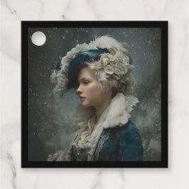 Etiquetas Para Lembrancinhas Lady in Winter