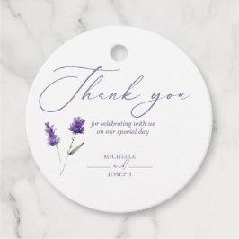 Etiquetas Para Lembrancinhas Lavanda Bliss Elegante Watercolor