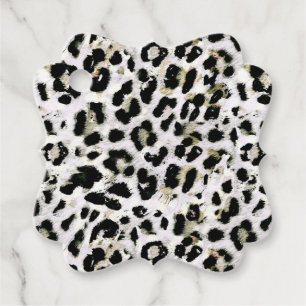 Etiquetas Para Lembrancinhas Leopardo - impressão de animal impressão