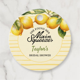 Etiquetas Para Lembrancinhas Limão chá de panela