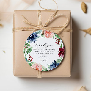 Etiquetas Para Lembrancinhas Linda Watercolor Floral Wreath Wedes