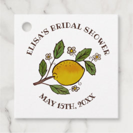 Etiquetas Para Lembrancinhas Lindos Limões CHUVA DE PRESENTES NOIVA Rústico PER