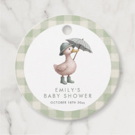 Etiquetas Para Lembrancinhas Little Duckling Gender Neutral Baby Shower