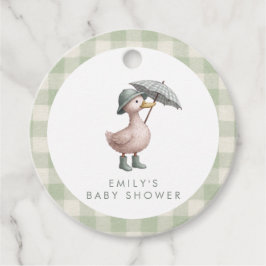 Etiquetas Para Lembrancinhas Little Duckling Gender Neutral Baby Shower