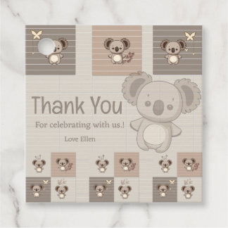 Etiquetas Para Lembrancinhas Little Koala Bliss