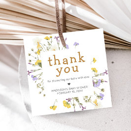 Etiquetas Para Lembrancinhas Little Wildflower Baby Shower