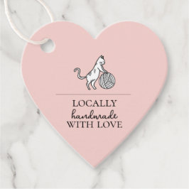 Etiquetas Para Lembrancinhas Local Business Cat Yarn Crafting Knit Handmade Tag