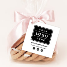 Logotipo Branco Personalizado de Empresa na Página