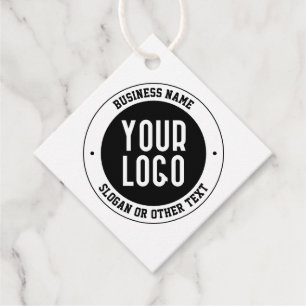 Etiquetas Para Lembrancinhas Logotipo ou Design da sua empresa   Texto editável