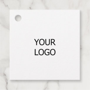 ETIQUETAS PARA LEMBRANCINHAS LOGOTIPO PERSONALIZADO BRANCO MÍNIMO SIMPLES AQUI