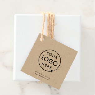 Etiquetas Para Lembrancinhas Logotipo Russo Kraft   Minimalista moderno de neg