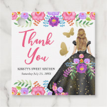 Loira Princesa Floral Mexicana Doce 16