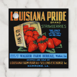 Etiquetas Para Lembrancinhas Louisiana Pride Strawberry