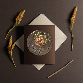 Etiquetas Para Lembrancinhas Maçã Do Nosso Chá de fraldas De Madeira Floral Com