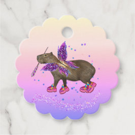 Etiquetas Para Lembrancinhas Magia de Capivara Fada