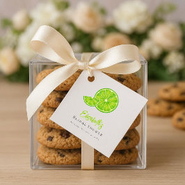 Etiquetas Para Lembrancinhas Main Squeeze Lime Green Bridal Shower Favor Tags