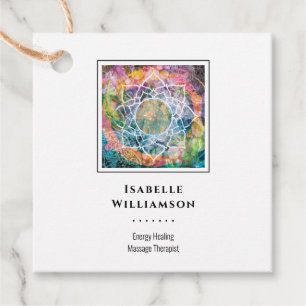 Etiquetas Para Lembrancinhas Mandala Zen Reiki Yoga Massagem Sagrada Espiritual