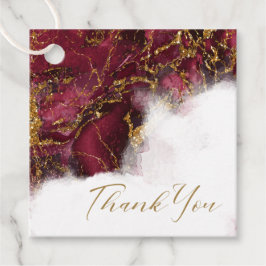 Etiquetas Para Lembrancinhas Marble Glitter Wedding Burgundy ID644