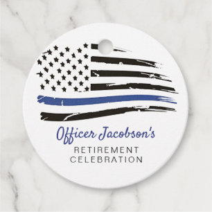 Etiquetas Para Lembrancinhas Marca De Água Da Polícia - Leitura De Sinalizador 